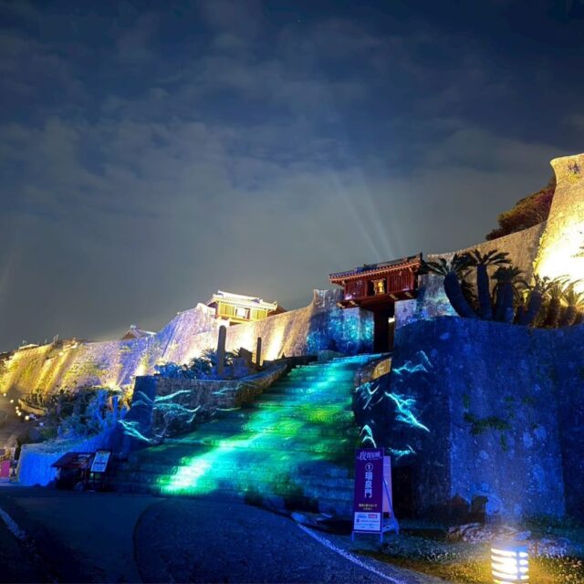 那覇市｜夜の首里城へ 親子で楽しむ夜首里城の幻想散歩